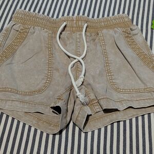 SO Tan Athletic Women's Shorts